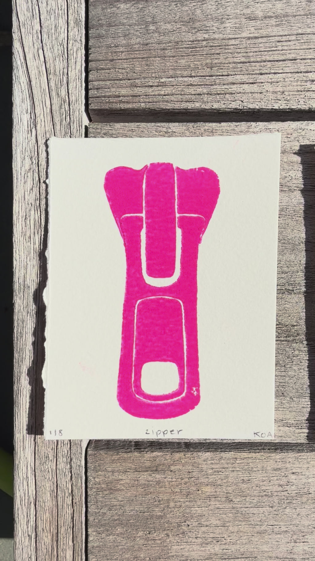Limited Edition Linocut Print