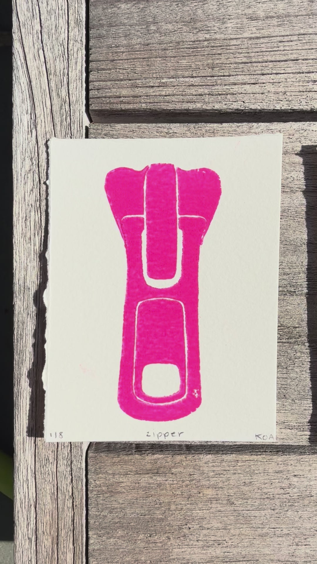 Limited Edition Linocut Print